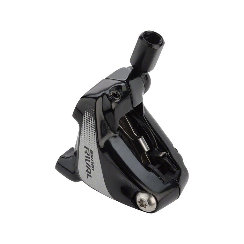 SRAM Rival 22/Rival 1 Disc Brake Caliper (Black) (Hydraulic) (Front or Rear) (Flat Mount)