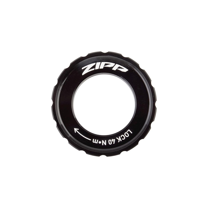 Zipp Centerlock Disc Brake Rotor Lockring (Black) (Single) (External Type)