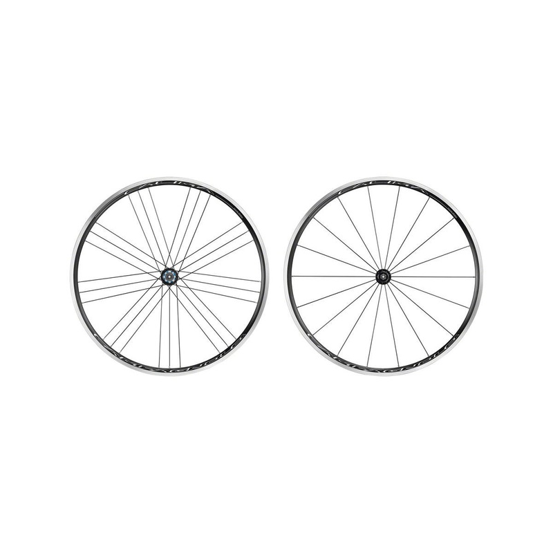 Campagnolo Calima Wheelset (Black) (Campagnolo 10/11/12) (QR x 100, QR x 130mm) (700c)