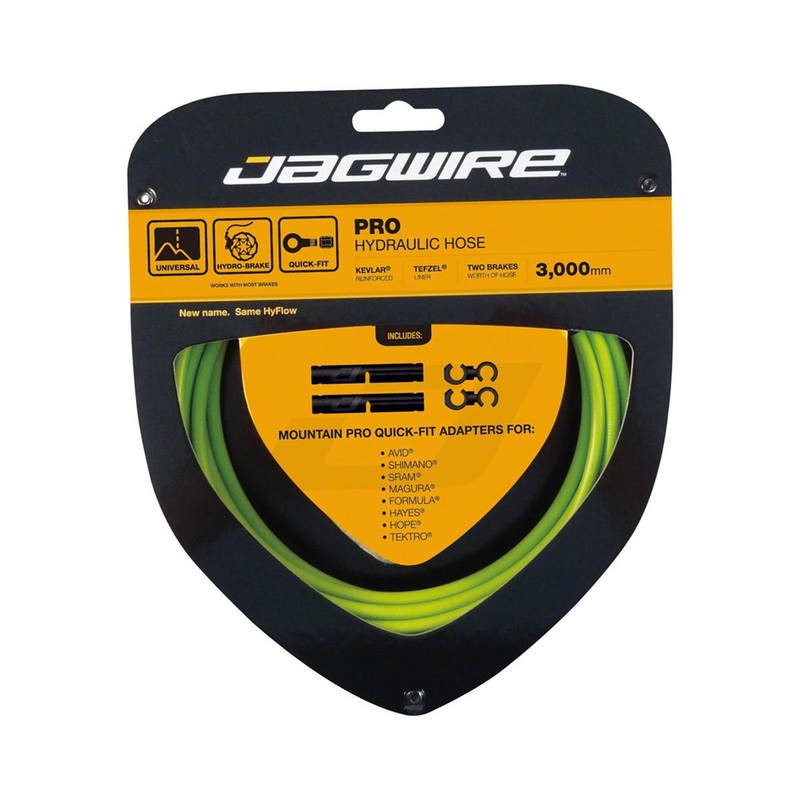 Jagwire Mountain Pro Hydraulic Disc Hose Kit (Organic Green) (3000mm) (Requires Jagwire Mountain Pro Quick-Fit Kit)
