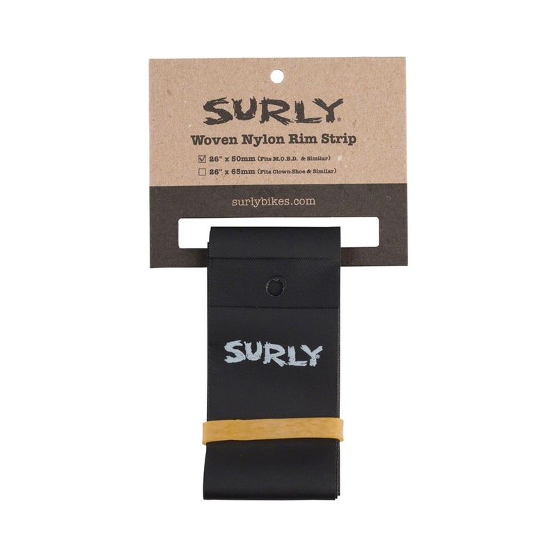 Surly Nylon Rim Strip (Black) (26″) (50mm) (For Other Brother Darryl Rim)