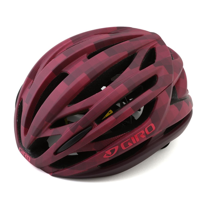 Giro Syntax MIPS Helmet (Matte Dark Cherry/Towers) (L)