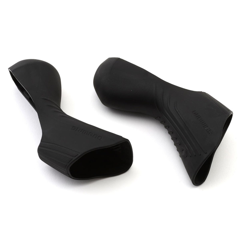 Shimano GRX ST-RX610 STI Lever Hoods (Black) (Pair)