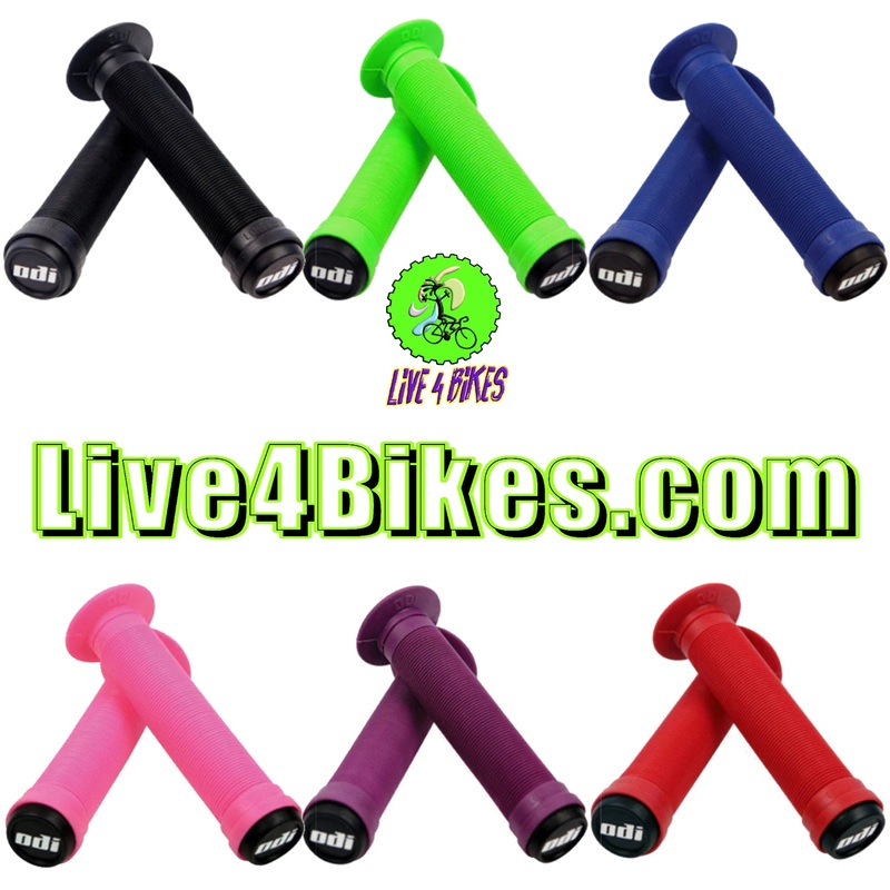 Odi Longneck St Bmx Flange Grips – Multi Colors