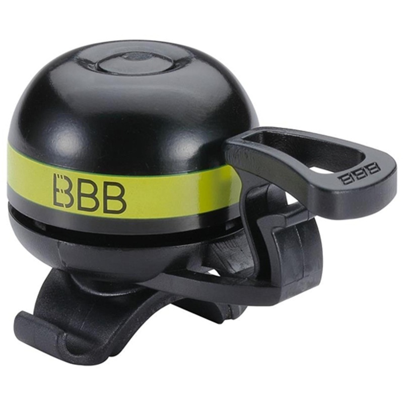 BBB Easyfit Deluxe Bike Bell Black/Yellow
