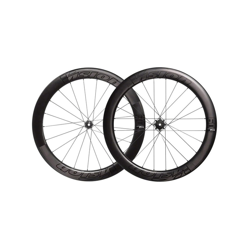 Vision Metron 60 SL TL Disc Wheelset (Black) (Centerlock) (Shimano HG 11/12) (700c) (12 x 100/142mm) (Tubeless)