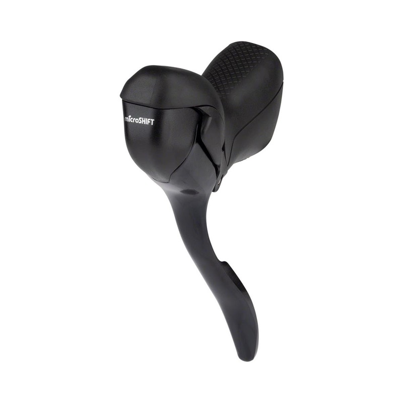 Microshift R-Series Drop Bar Brake Lever (Black) (Left) (Brake Only)