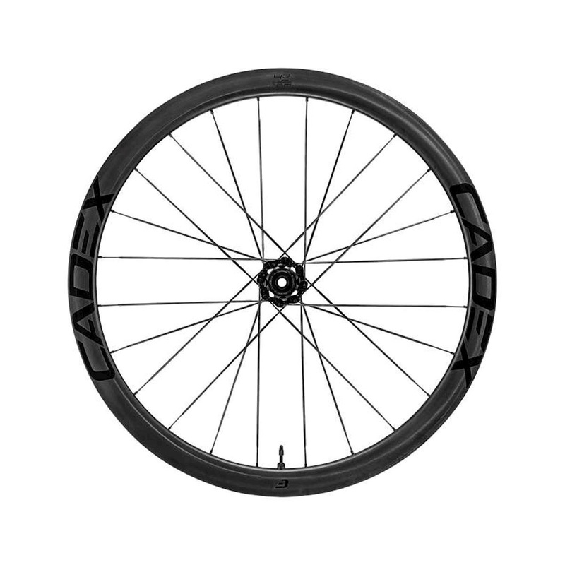 Cadex 42 Disc Brake Rear Wheel (Black) (Shimano HG) (12 x 142mm) (700c) (Centerlock) (Tubeless)