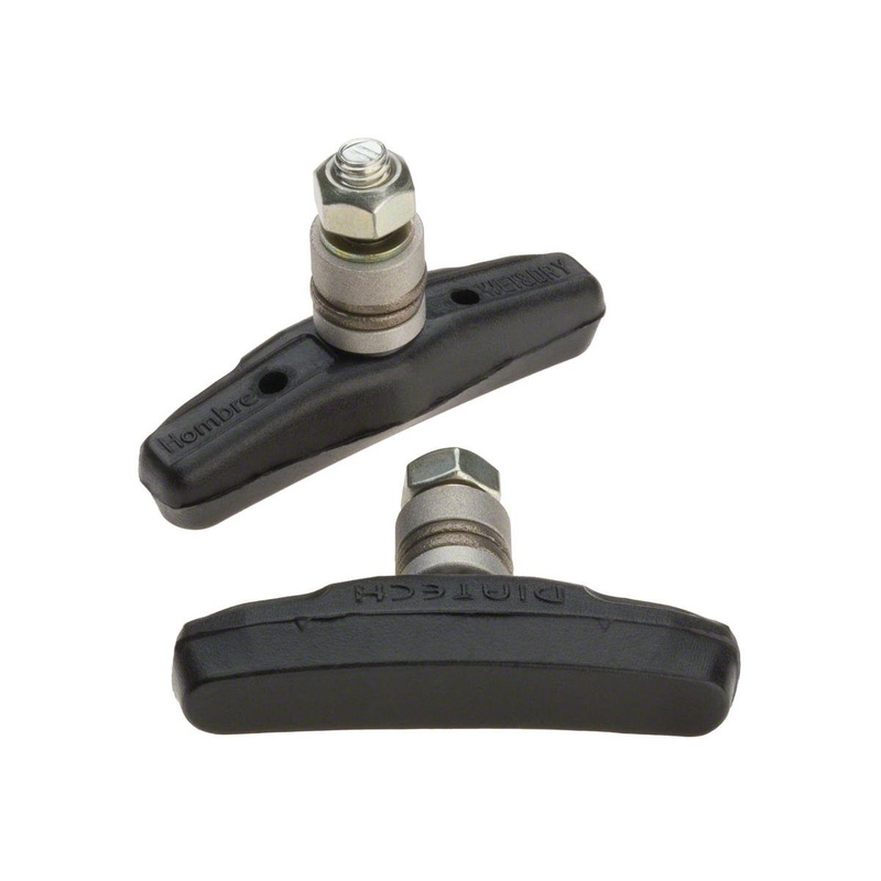 Diatech Hombre Threaded Brake Pads (Black) (1 Pair)