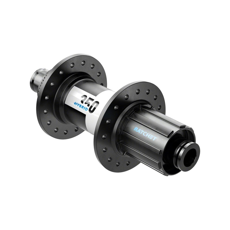 DT Swiss 350 Hybrid Rear Hub (Black) (12 x 148mm) (Centerlock) (Shimano HG) (32H) (24pt) (J-Bend)