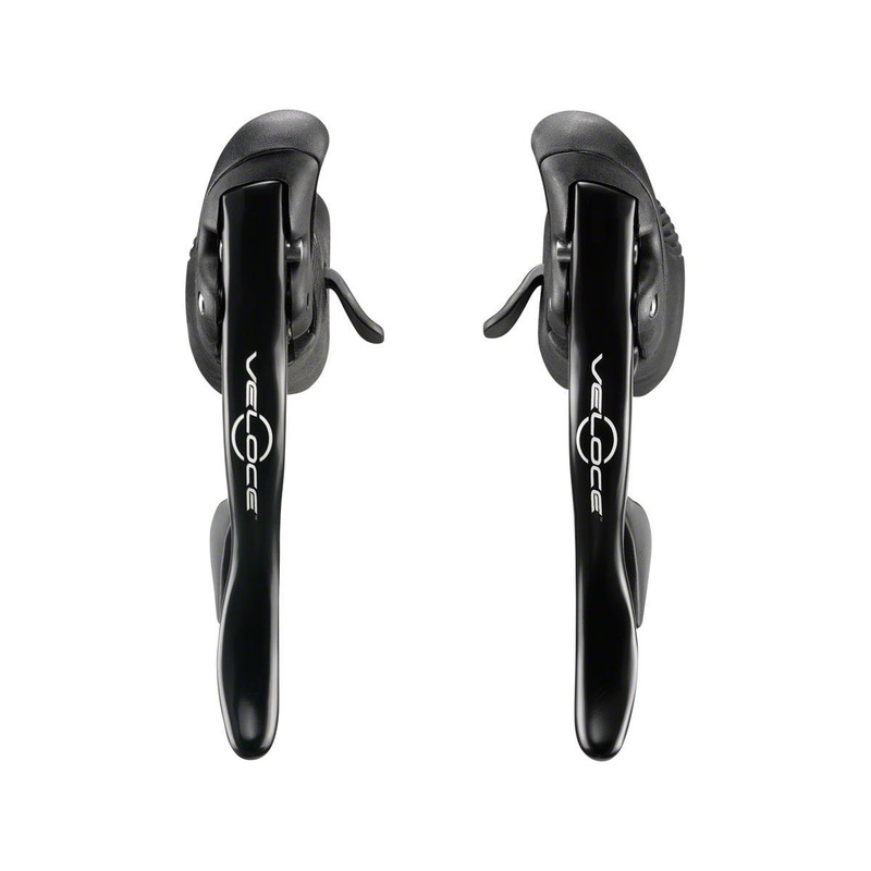 Campagnolo Veloce Ergopower Brake/Shift Levers (Black) (Pair) (2 x 10 Speed)