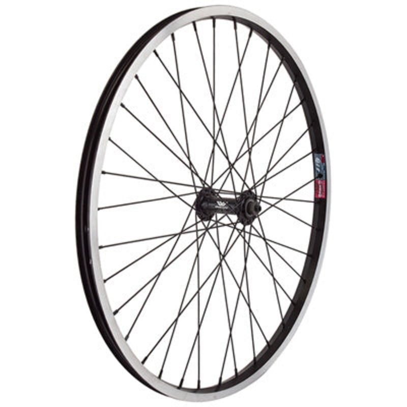 Ft Whl,24X1.75,Bk,Aly,36H Qr,Sw,Bk,100Mm 24” Kids Mtb Wheels  Wheels  24”