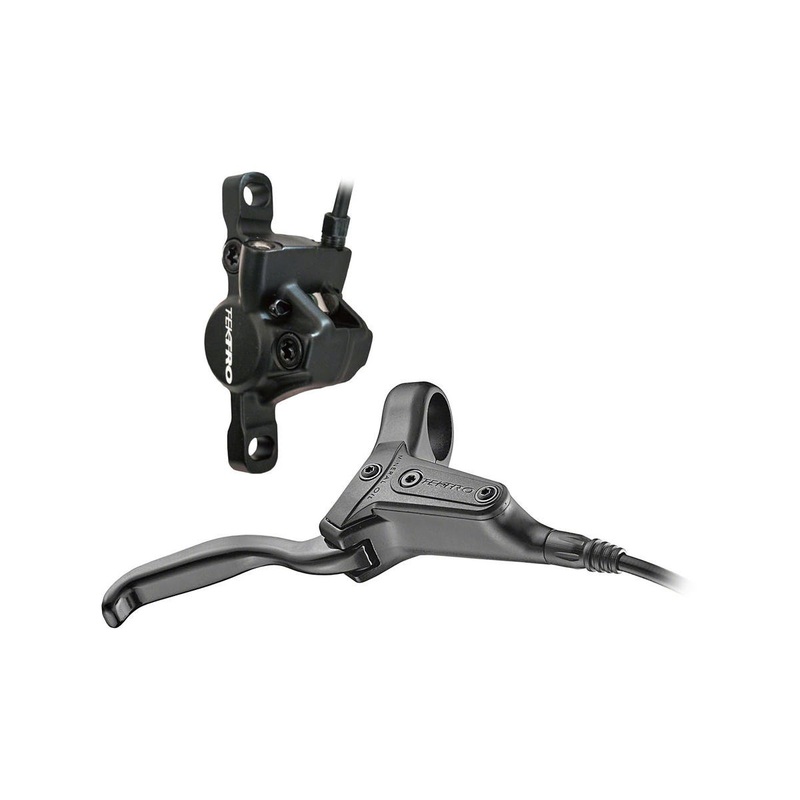 Tektro HD-J285 Junior Disc Brake & Lever (Black) (Rear) (Hydraulic) (Post Mount)