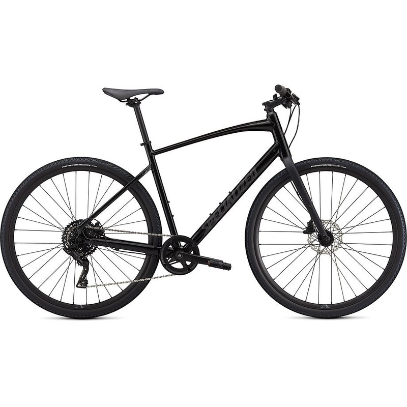2022 Specialized sirrus x 2.0 bike gloss black / satin charcoal reflective l