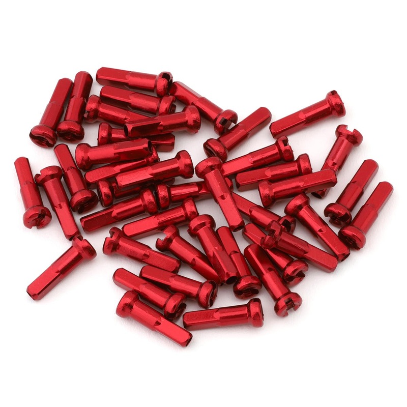Merritt 14G Alloy Nipples (Red) (Bag of 40)