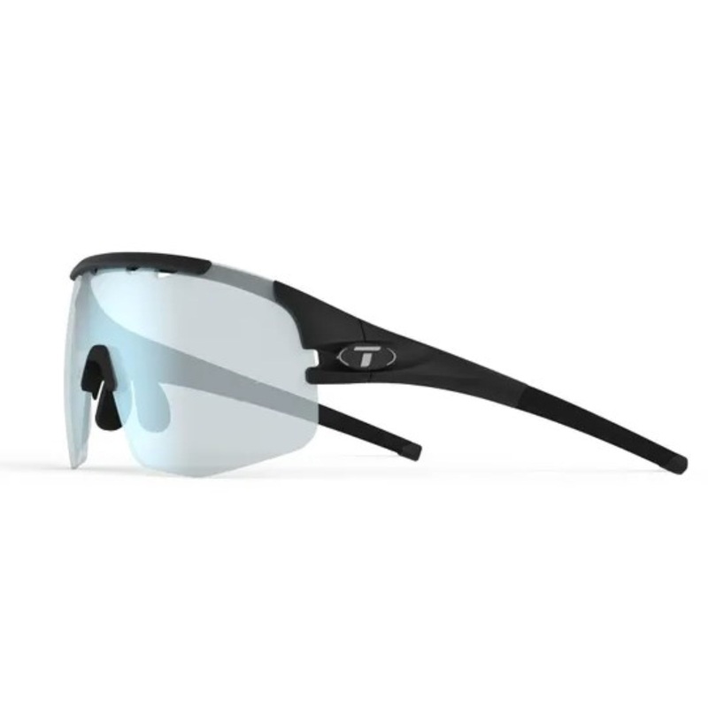 Tifosi Sledge Lite Cycling Glasses Matte Black/Clarion Blue Fototec Lens